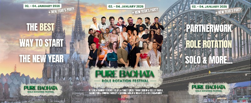 Pure Bachata - Role Rotation Weekend Cologne 2026